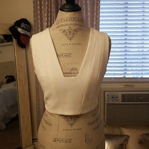 BCBG MaxAzria Zip Crop Top